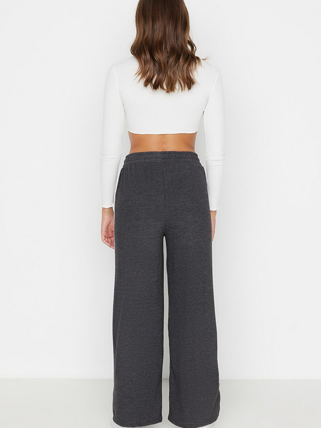 Палаццо Trendyol модель TWOAW23PL00172/Antrasit Фото