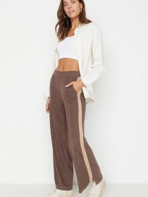 Штани палаццо Trendyol модель TWOAW23PL00172/Kahverengi Фото