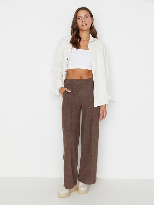 Палаццо Trendyol модель TWOAW23PL00172/Kahverengi Фото