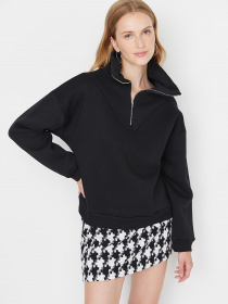 Свитшот Trendyol модель TWOAW23SW00091/Siyah Фото