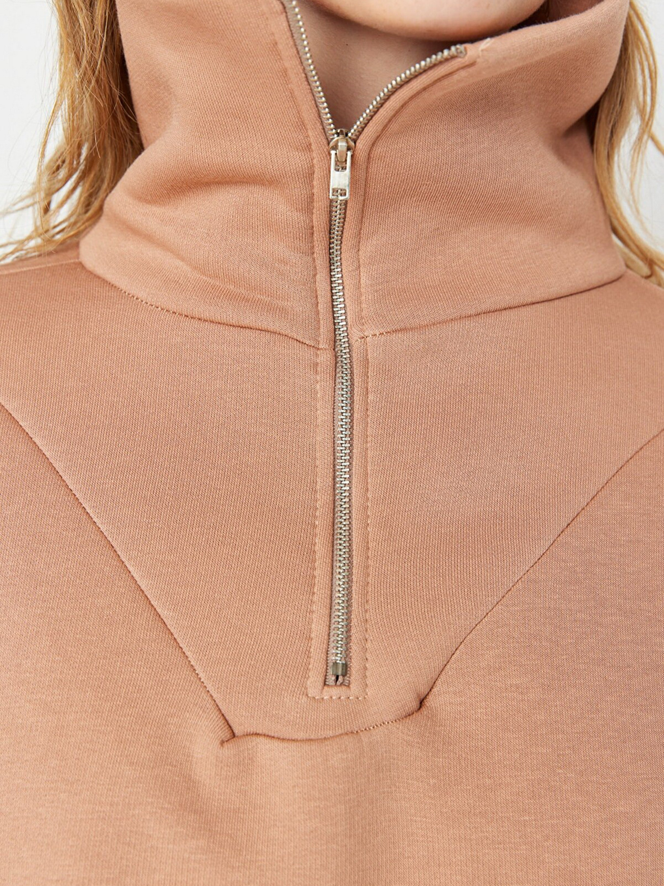 Світшот Trendyol модель TWOAW23SW00091/Vizon Фото