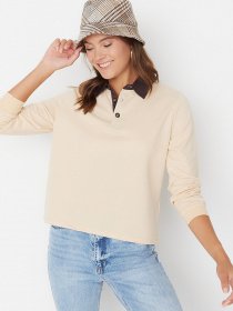 Поло Trendyol модель TWOAW23SW00374/Bej Фото