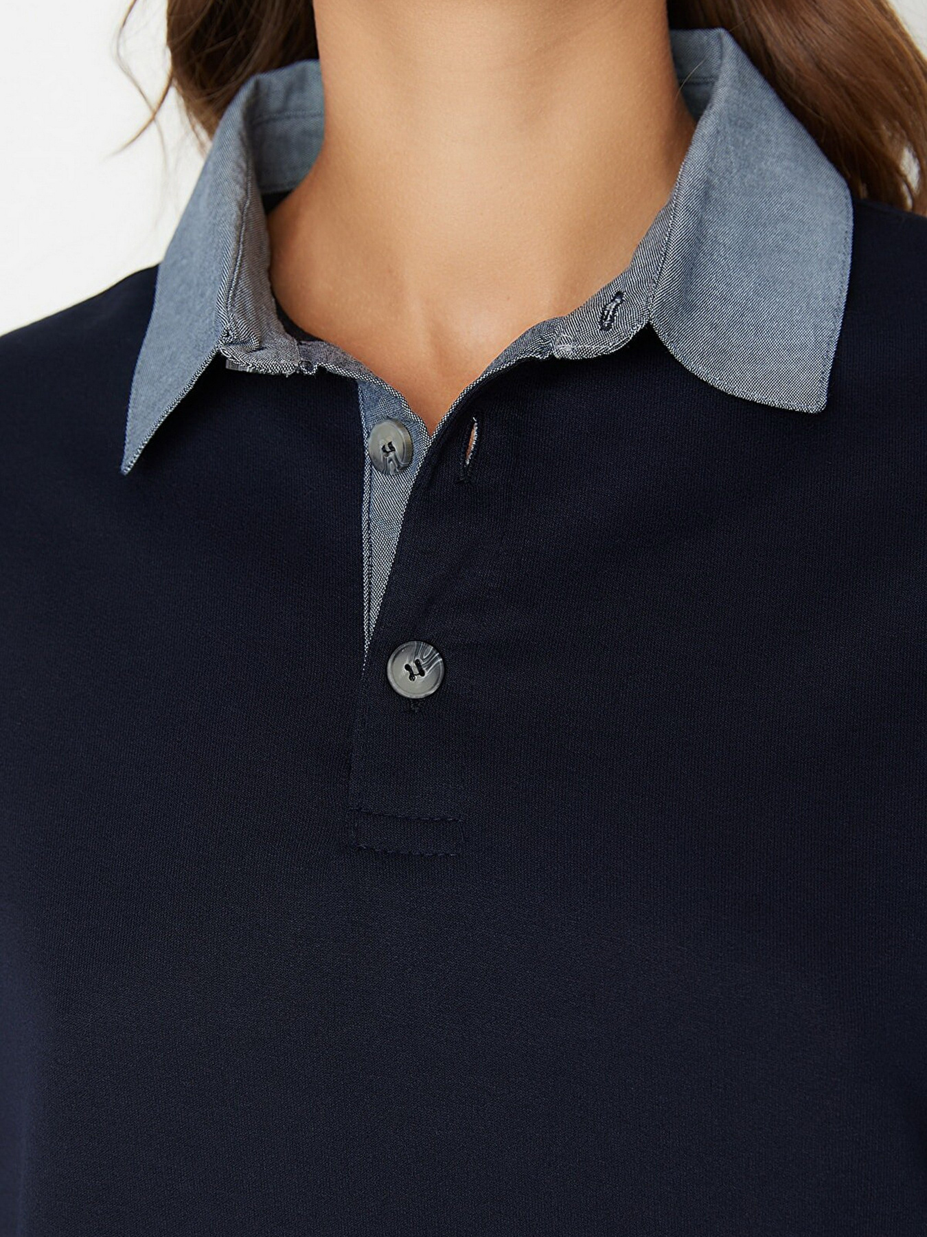 Джемпер Trendyol модель TWOAW23SW00374/Lacivert Фото