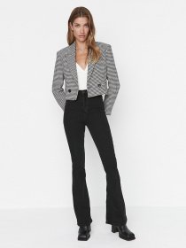 Джинси кльош Trendyol модель TWOSS21JE0246/Siyah Фото