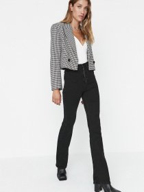 Джинси кльош Trendyol модель TWOSS21JE0246/Siyah Фото
