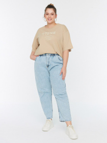 Джинси мом Trendyol модель TBBSS22JE00009/Mavi Фото