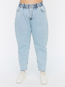 Джинси мом Trendyol модель TBBSS22JE00009/Mavi Фото