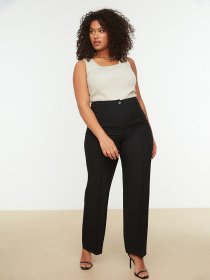 Штани класичні Trendyol модель TBBSS22PL0301/Siyah Фото