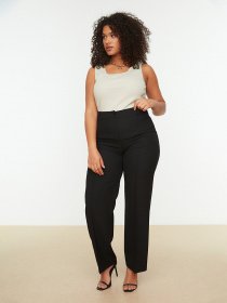 Штани класичні Trendyol модель TBBSS22PL0301/Siyah Фото