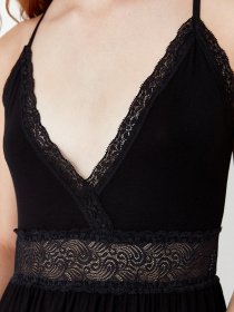 Нічна сорочка Trendyol модель THMAW20GC0001/Siyah Нічна сорочка Trendyol модель THMAW20GC0001/Siyah Фото