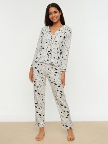 Пижама Trendyol модель THMAW21PT0863/Gri Фото