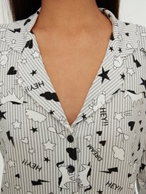 Пижама Trendyol модель THMAW21PT0863/Gri Фото