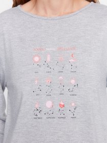 Пижама Trendyol модель THMAW22PT0039/Gri Фото