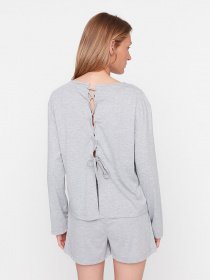 Пижама Trendyol модель THMAW22PT0039/Gri Фото