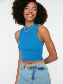 Ремінь Trendyol модель TWOAW21KE0016/Lacivert-Bej Фото