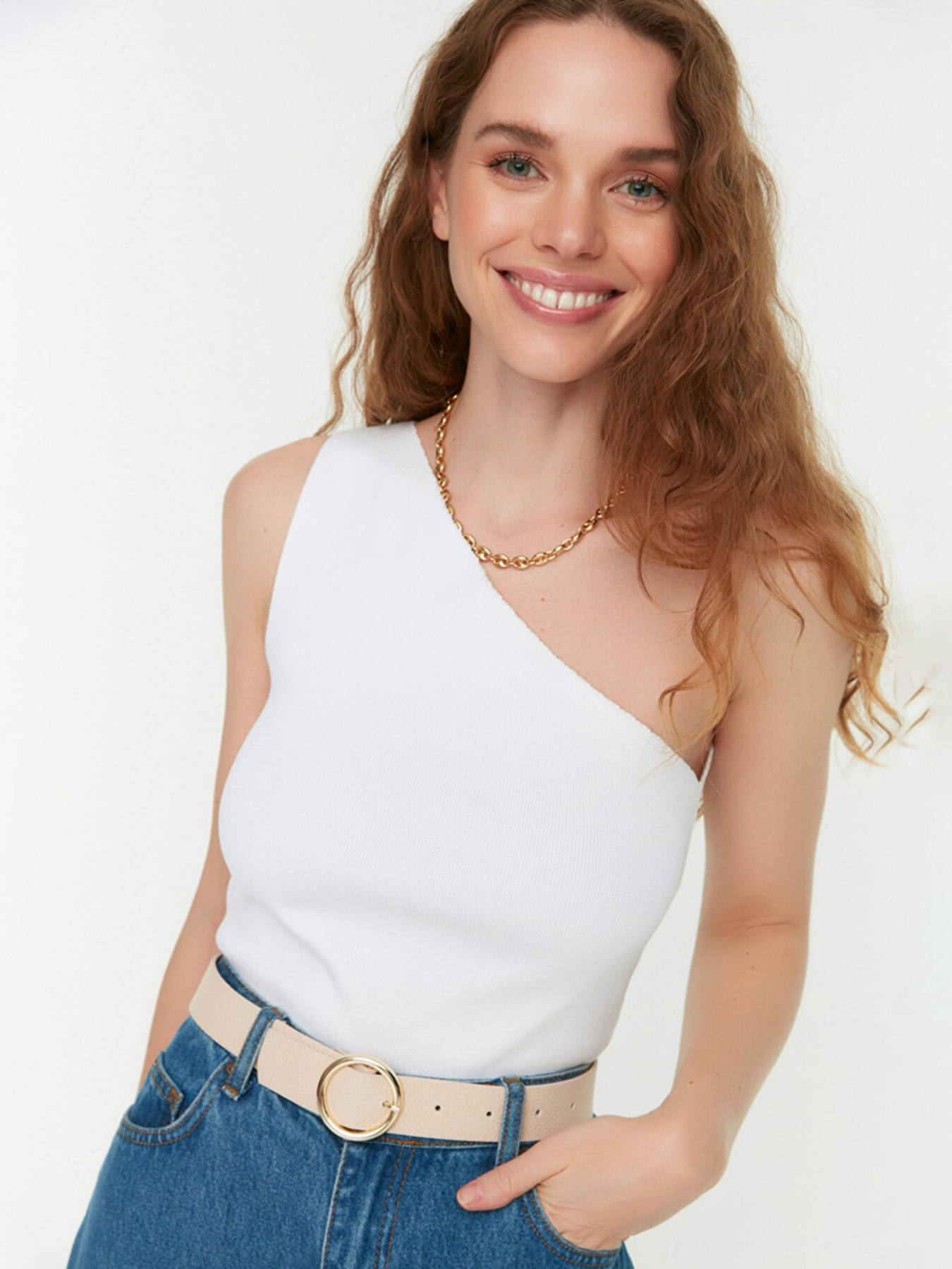 Ремень Trendyol модель TWOSS22KE0040/Taba-Tas Фото