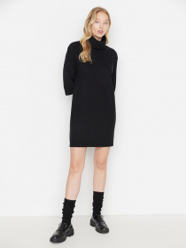 Платье мини Trendyol модель TWOAW20EL1110/Siyah Фото
