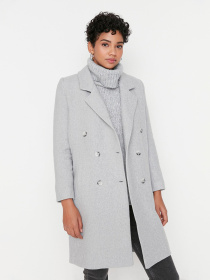 Пальто Trendyol модель TWOAW20KB0047/Gri Фото