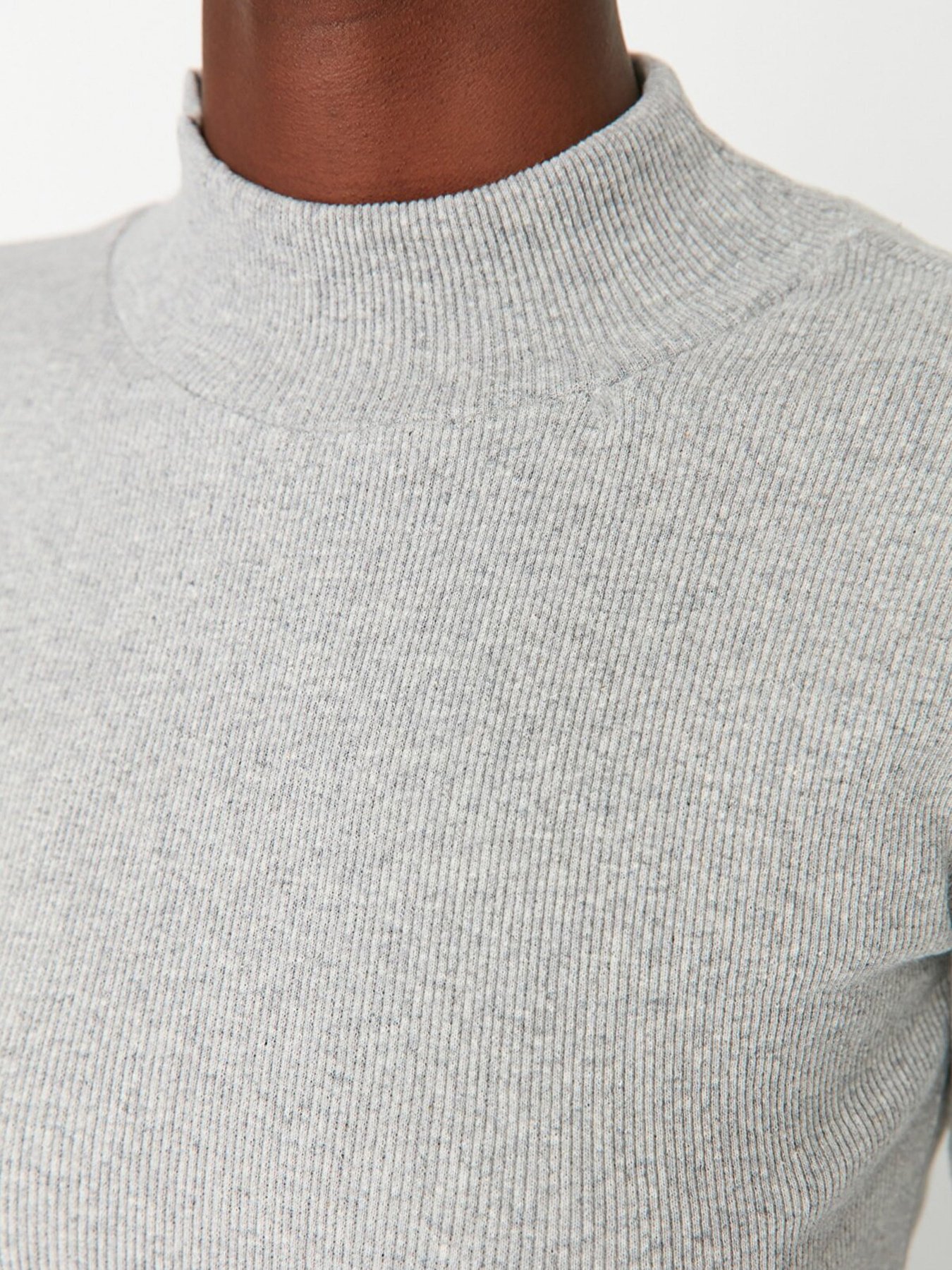 Водолазка Trendyol модель TWOAW21BZ0423/Gri Фото