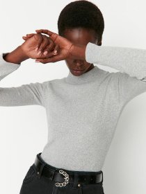 Водолазка Trendyol модель TWOAW21BZ0423/Gri Фото