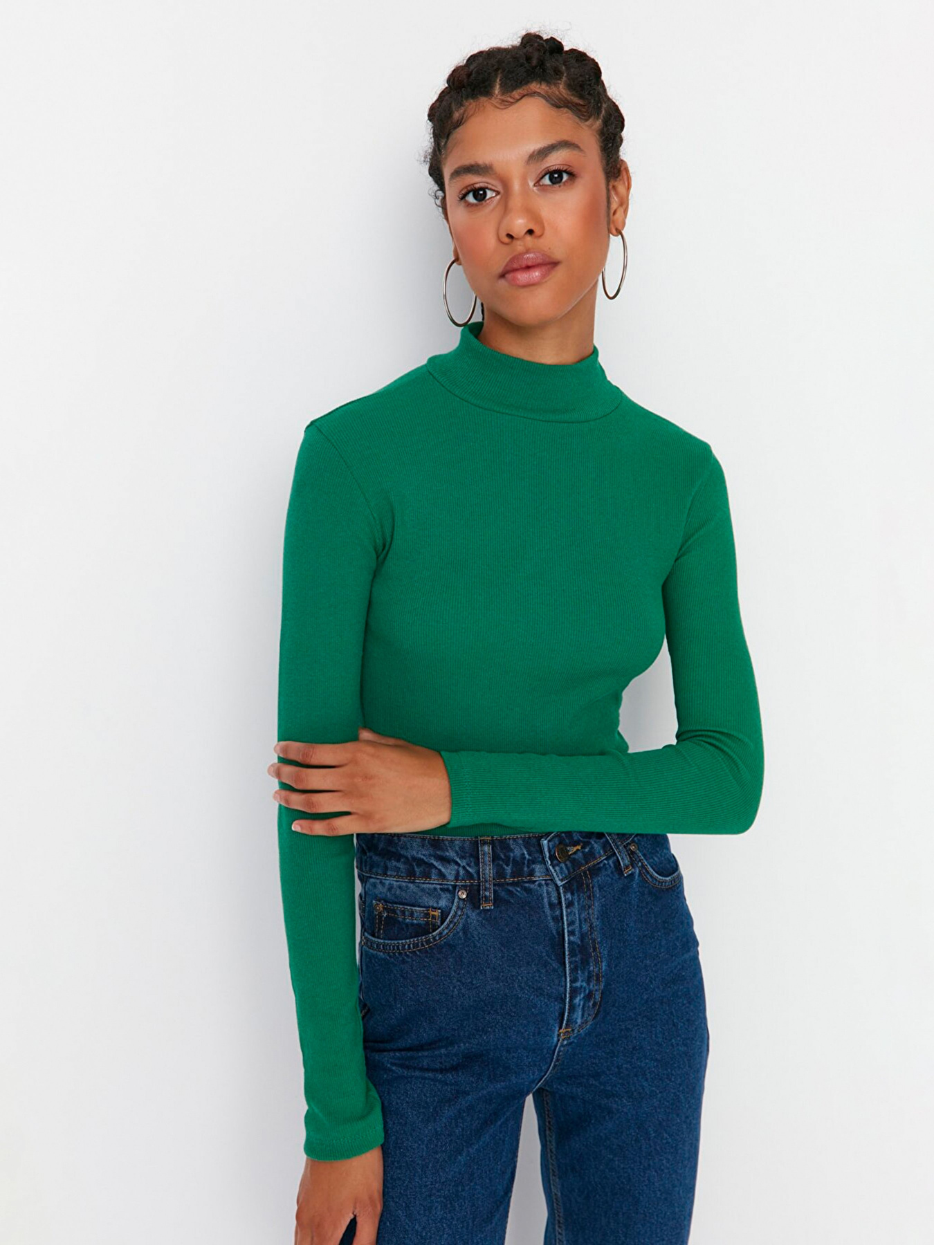 Гольф Trendyol модель TWOAW21BZ0423/Zumrut Yesili Фото