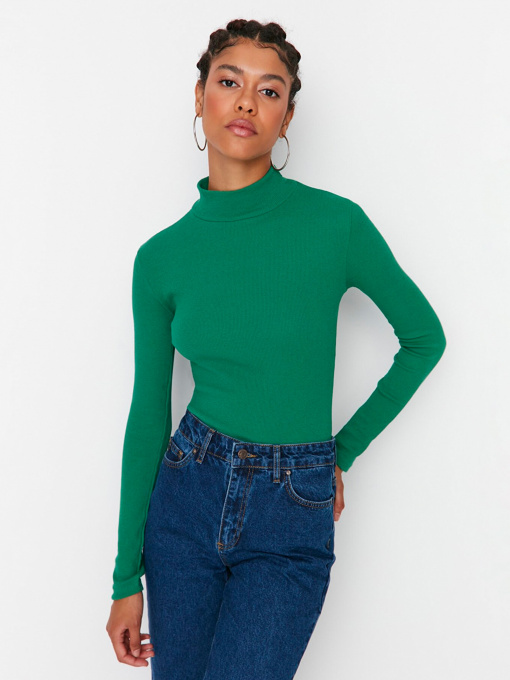 Водолазка Trendyol модель TWOAW21BZ0423/Zumrut Yesili Фото