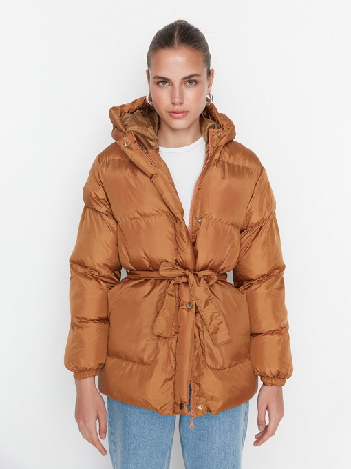 Зимняя куртка Trendyol модель TWOAW21MO0011/Camel Фото