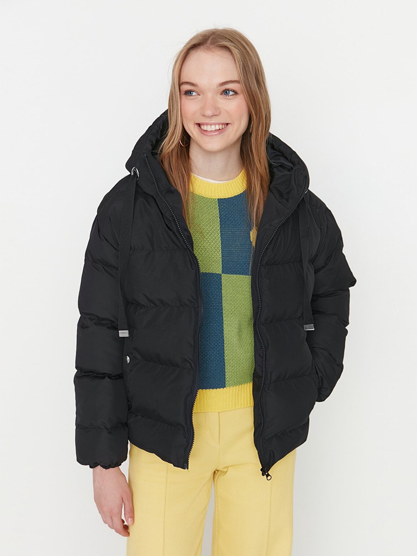 Демісезонна куртка Trendyol модель TWOAW21MO0022/Siyah Фото