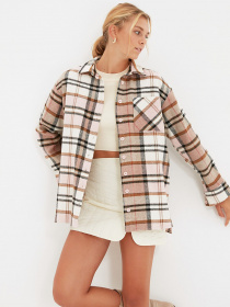 Рубашка Trendyol модель TWOAW22GO0184/Pembe Фото