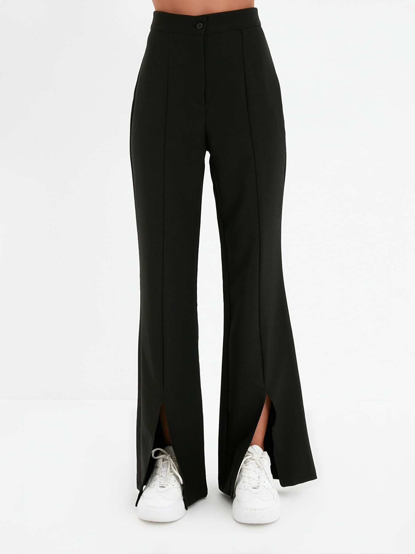 Штани класичні Trendyol модель TWOAW22PL0046/Siyah Фото