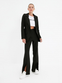 Штани класичні Trendyol модель TWOAW22PL0046/Siyah Фото