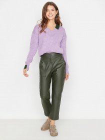 Штани повсякденні Trendyol модель TWOAW22PL0347/Acik Haki Фото