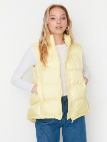 Утеплений жилет Trendyol модель TWOAW23YE00008/Sari Фото