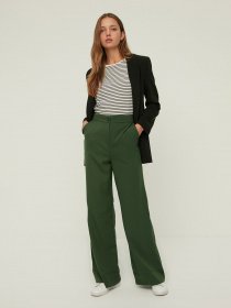 Палаццо Trendyol модель TWOSS19ST0179/Haki Фото