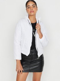 Зимняя куртка Trendyol модель TWOSS20MO0015/Beyaz Фото