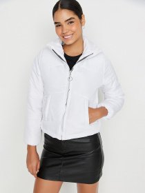 Зимняя куртка Trendyol модель TWOSS20MO0015/Beyaz Зимняя куртка Trendyol модель TWOSS20MO0015/Beyaz Фото