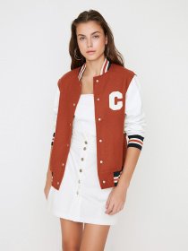 Бомбер Trendyol модель TWOSS22MO0041/Cok Renkli Фото