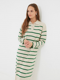 Платье макси Trendyol модель TCTAW22EB0212/Bej Фото