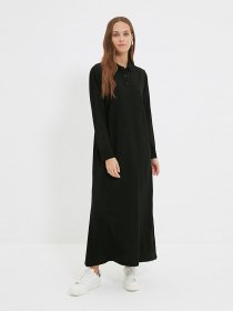 Сукня максі Trendyol модель TCTAW22EB0212/Siyah Фото