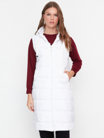 Жилет с утеплителем Trendyol модель TCTAW23YL00005/Beyaz Фото