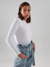 Боди и корсеты Trendyol модель TWOAW20BD0011/Beyaz Фото