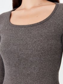 Платье мини Trendyol модель TWOAW21EL2241/Koyu Kahverengi Фото