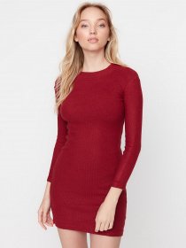 Платье мини Trendyol модель TWOAW21EL2244/Bordo Фото