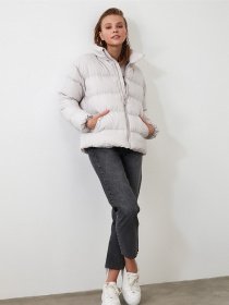 Зимова куртка Trendyol модель TWOAW21MO0045/Gri Фото