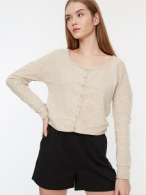 Кардиган Trendyol модель TWOAW22HI0716/Bej Фото