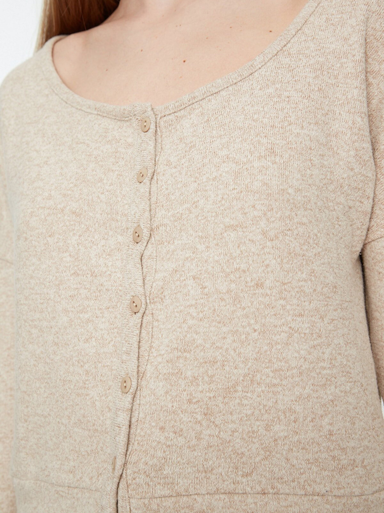 Кардиган Trendyol модель TWOAW22HI0716/Bej Фото