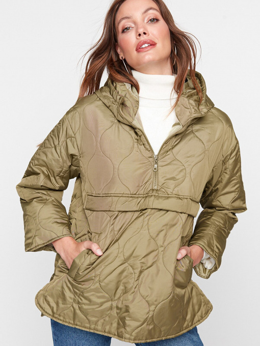 Зимняя куртка Trendyol модель TWOAW22MO0068/Haki Фото