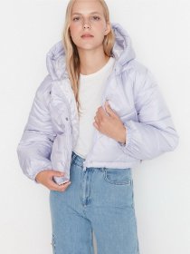 Зимова куртка Trendyol модель TWOAW23MO00148/Lila Фото