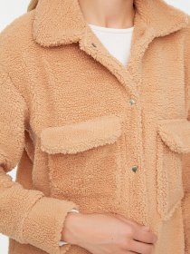 Пальто Trendyol модель TCTAW23MO00016/Camel Фото