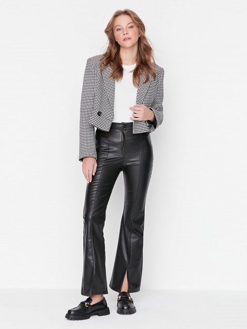 Брюки повседневные Trendyol модель TCTAW23TP00087/Siyah Фото